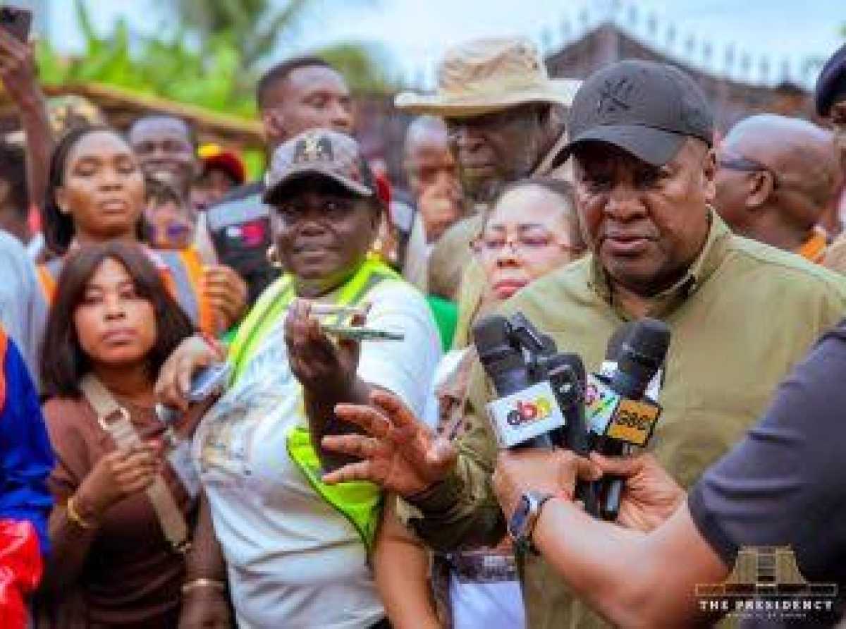  Clean-up exercise: Accra will ‘bounce back better’ – Mahama